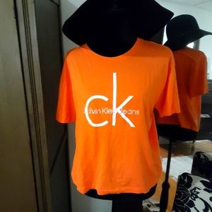 Calvin Klein perfect crop tee